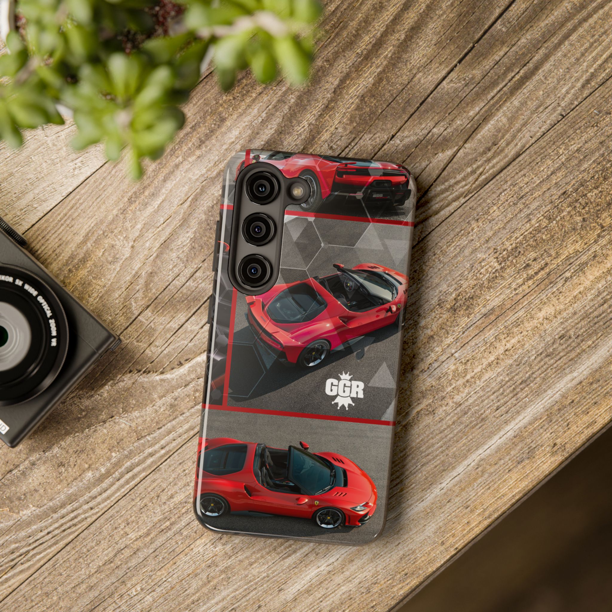 GGR Brand Custom Print Tough Phone Case - The Ferarri