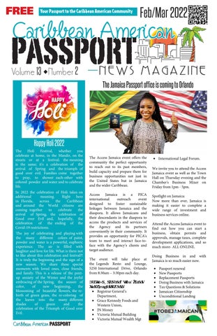 Caribbean American Passport News Magazine - Feb 2022