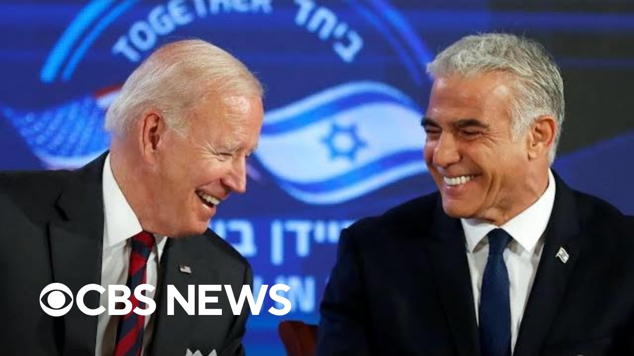 President Biden Signs Pledge With Israel