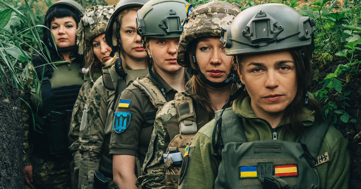Over 42,000 Women Serve In The Ukraine Military In Defense Of Their Beloved Country