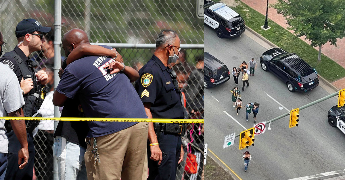 And Just Another Day For School Mass Shooting In America. Two Dead And Many Wounded