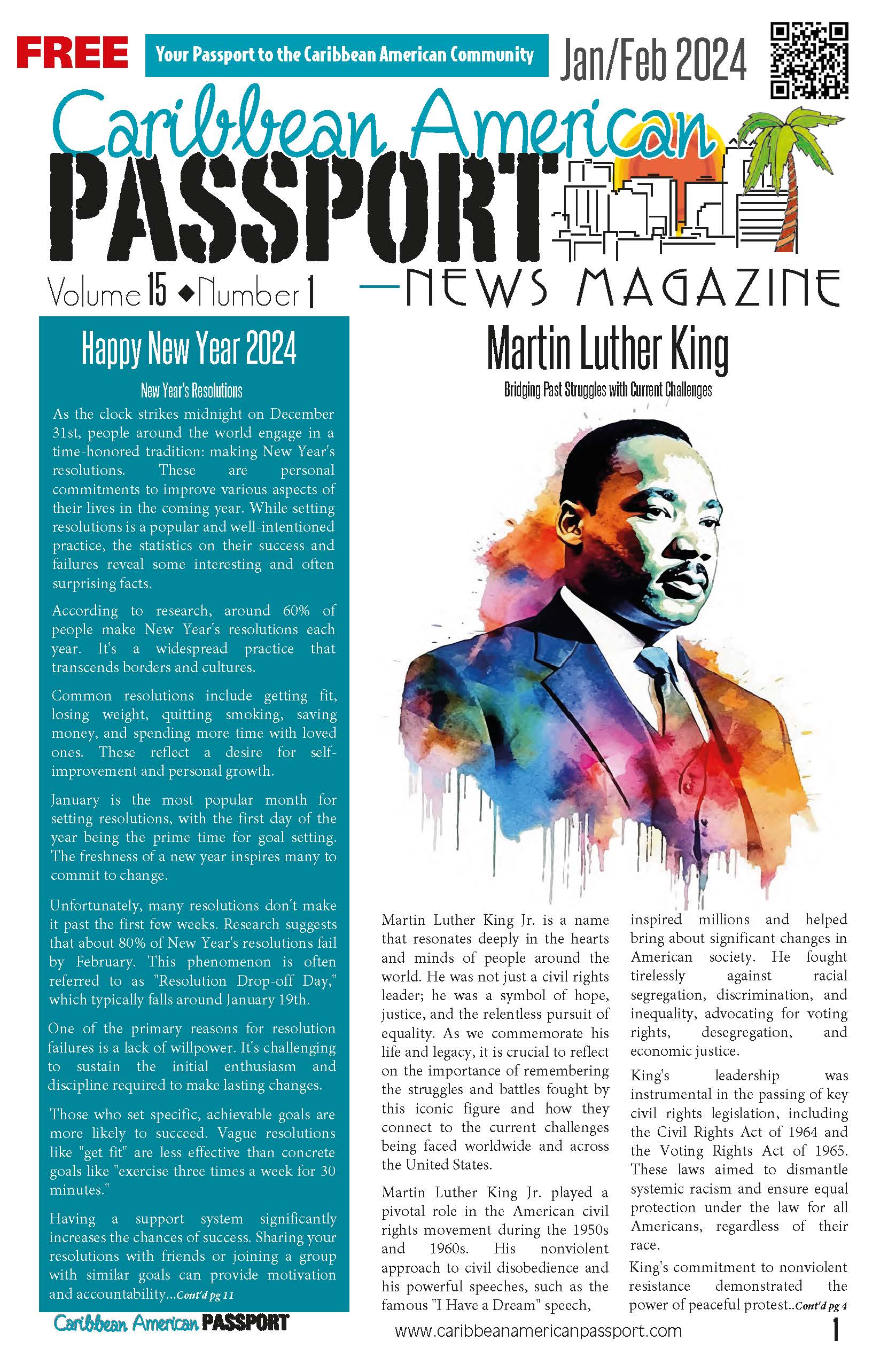 Caribbean American Passport News Magazine - Jan 2024