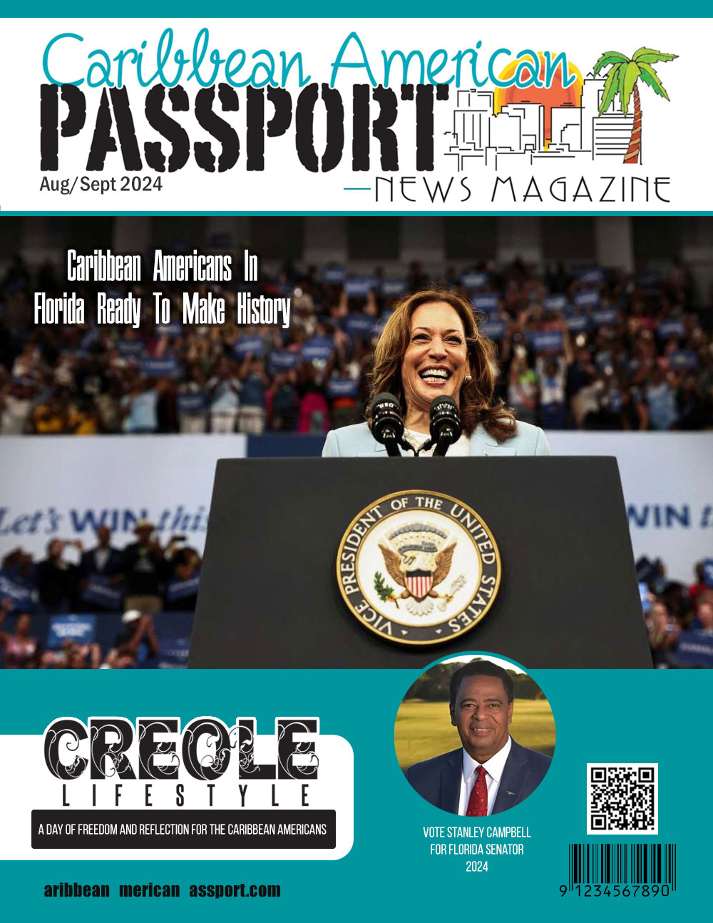 Caribbean American Passport News Magazine - August 2024