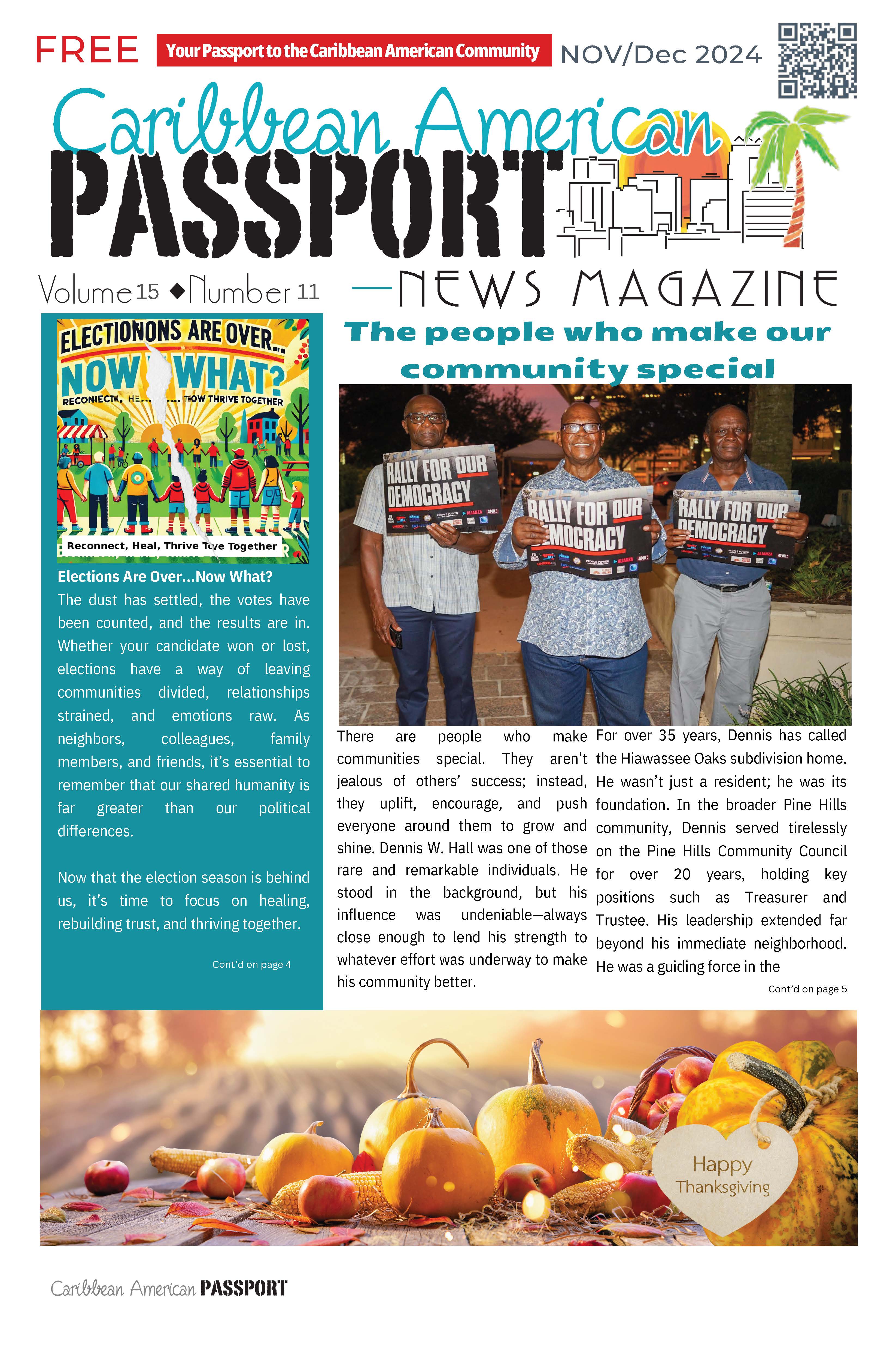 Caribbean American Passport News Magazine - Nov 2024