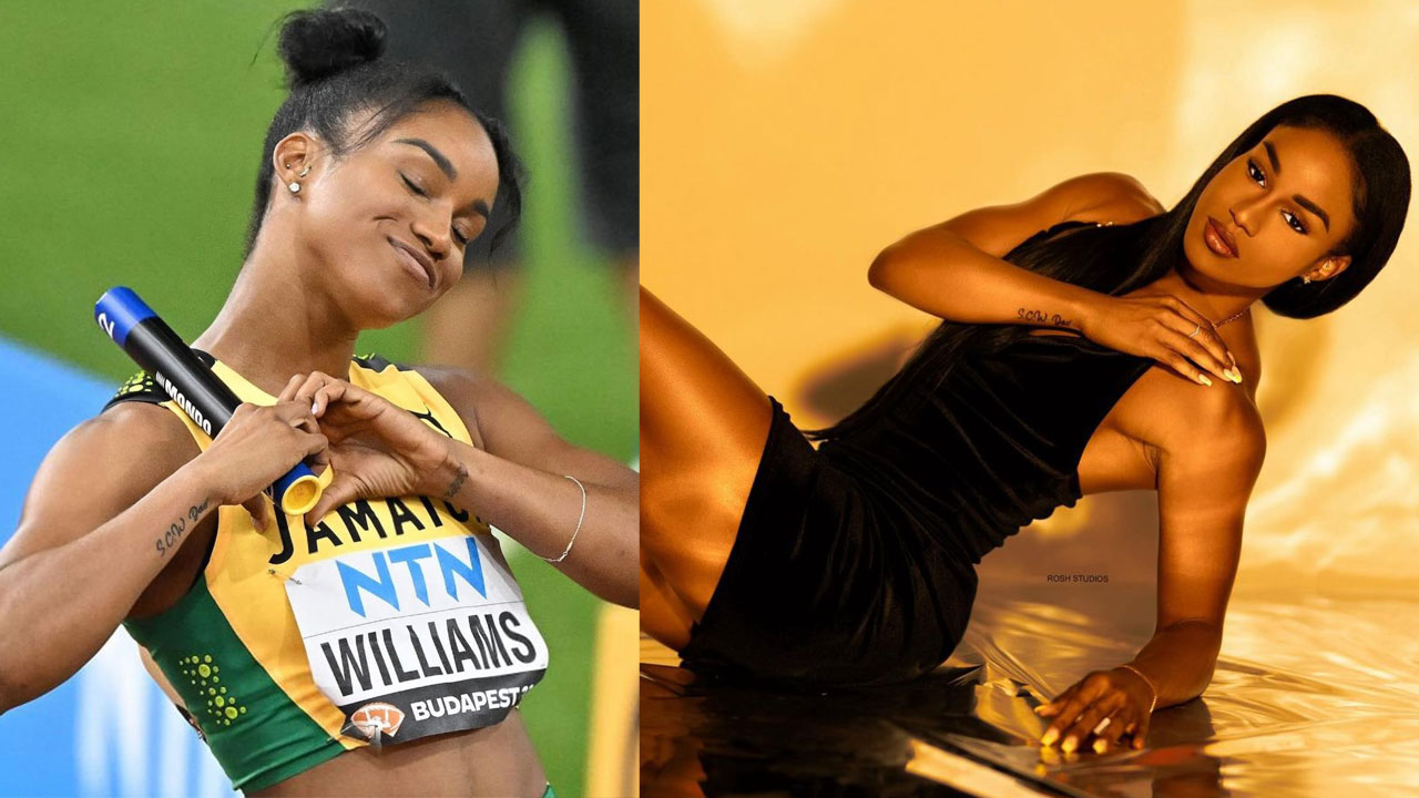 Sure Briana Williams Loves To Run Fast And Beat All, But She Also Likes To Look Fabulous