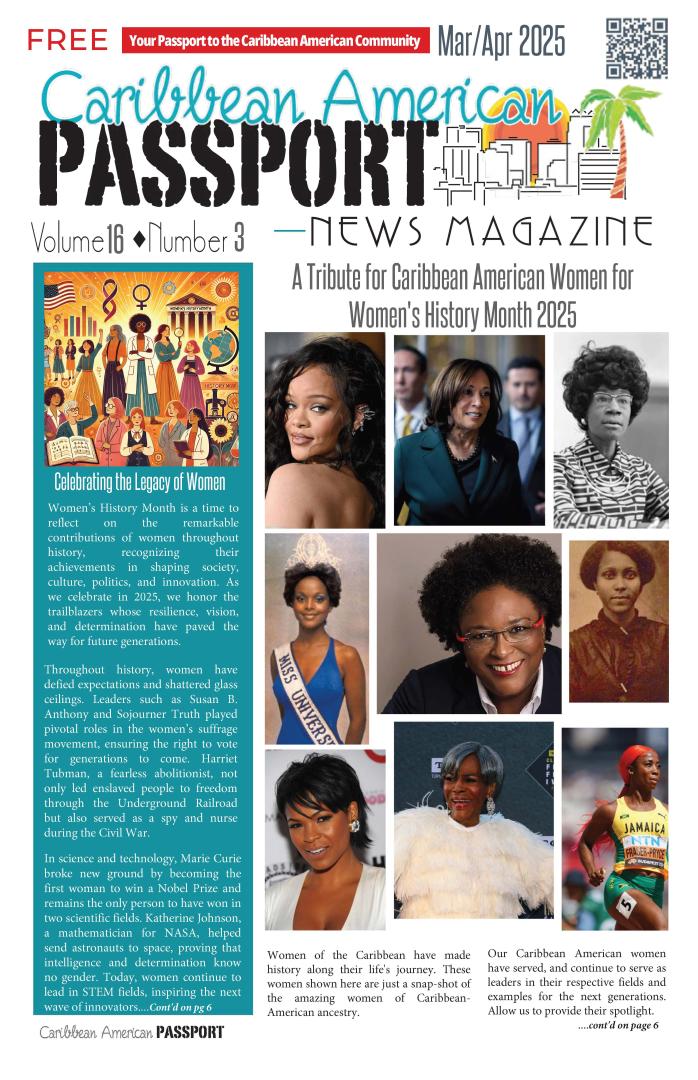 Caribbean American Passport News Magazine - March 2025