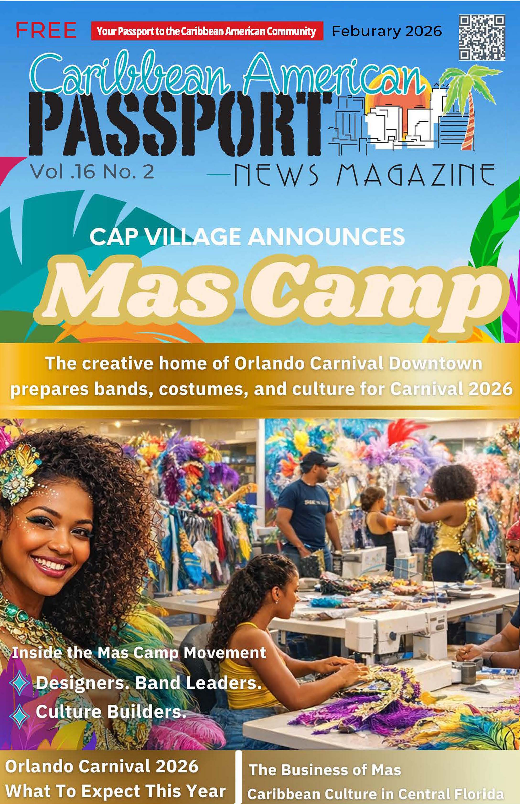 Special Edition Caribbean American Passport News Magazine - Feb 2026