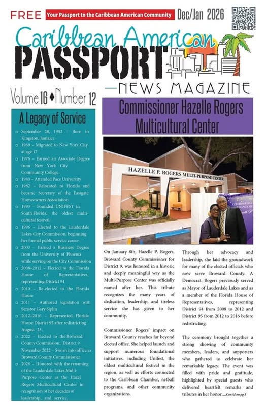 Caribbean American Passport News Magazine - Dec 2025