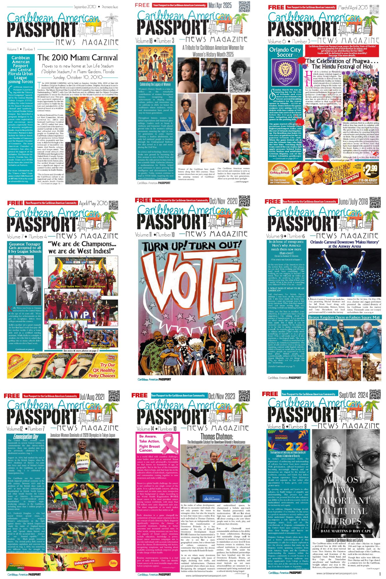 Caribbean American Passport News Magazine Marks 15 Years Of Culture, Community & Conversation