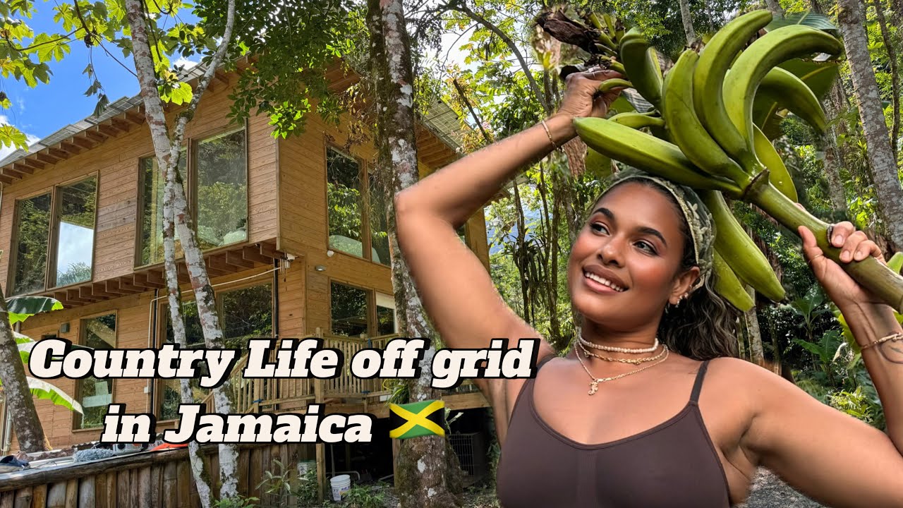 Living Modern Lifstyle Off The Grid Deep In Rural Jamaica