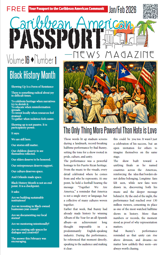 Caribbean American Passport News Magazine - Jan 2026